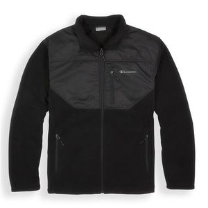 LAST ONE AVAILABLE!! - New Mens Champion Arctic Fleece Jacket Gray Black